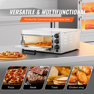 Countertop Pizza Oven | Electric 16" Pizza Maker | Indoor Commercial