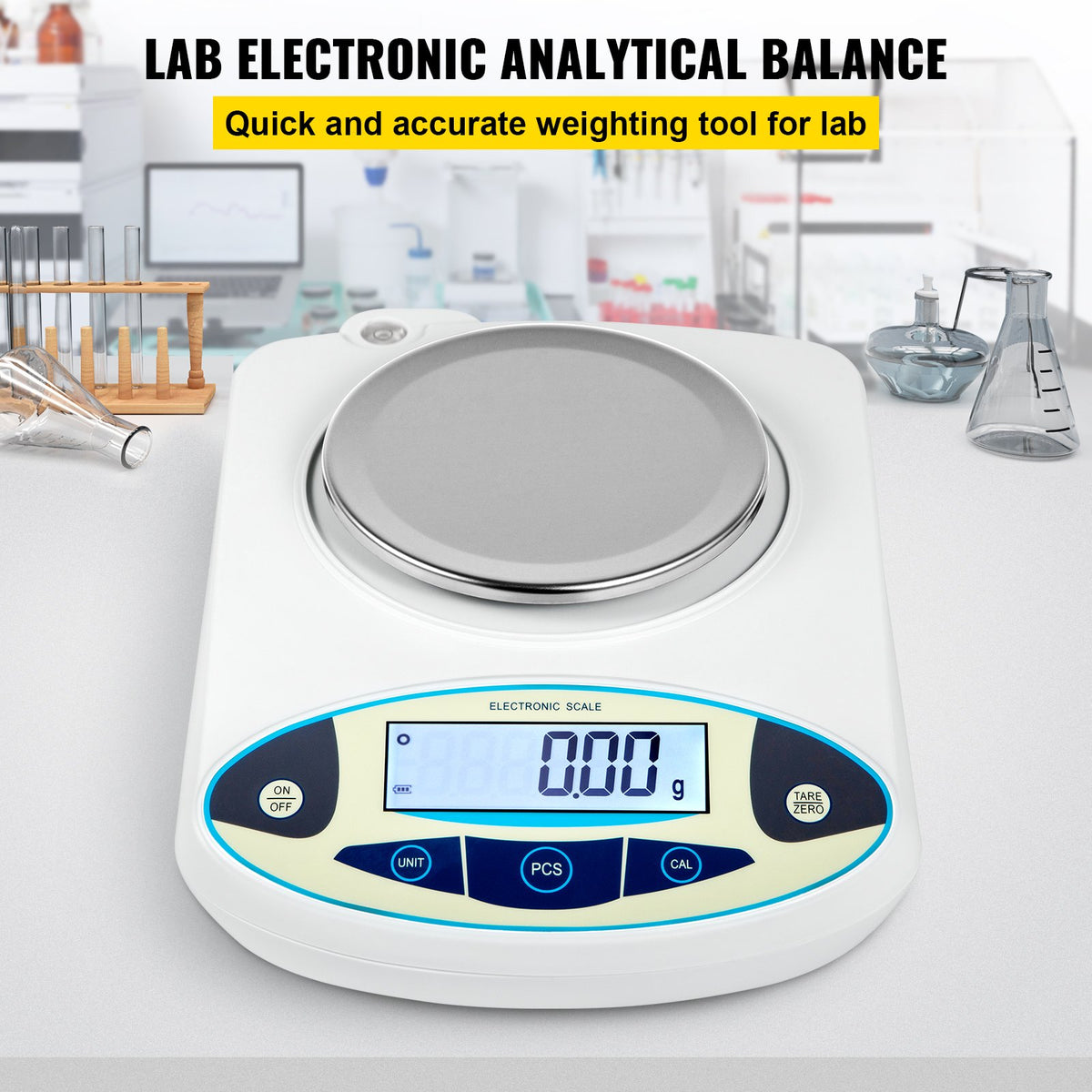 Lab Analytical Balance | Precision Scale 500g x 0.01g