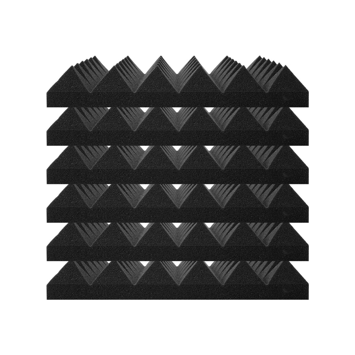 Acoustic Foam Panels | 24-Pack 12x12x2" for Studio Wall & Ceiling