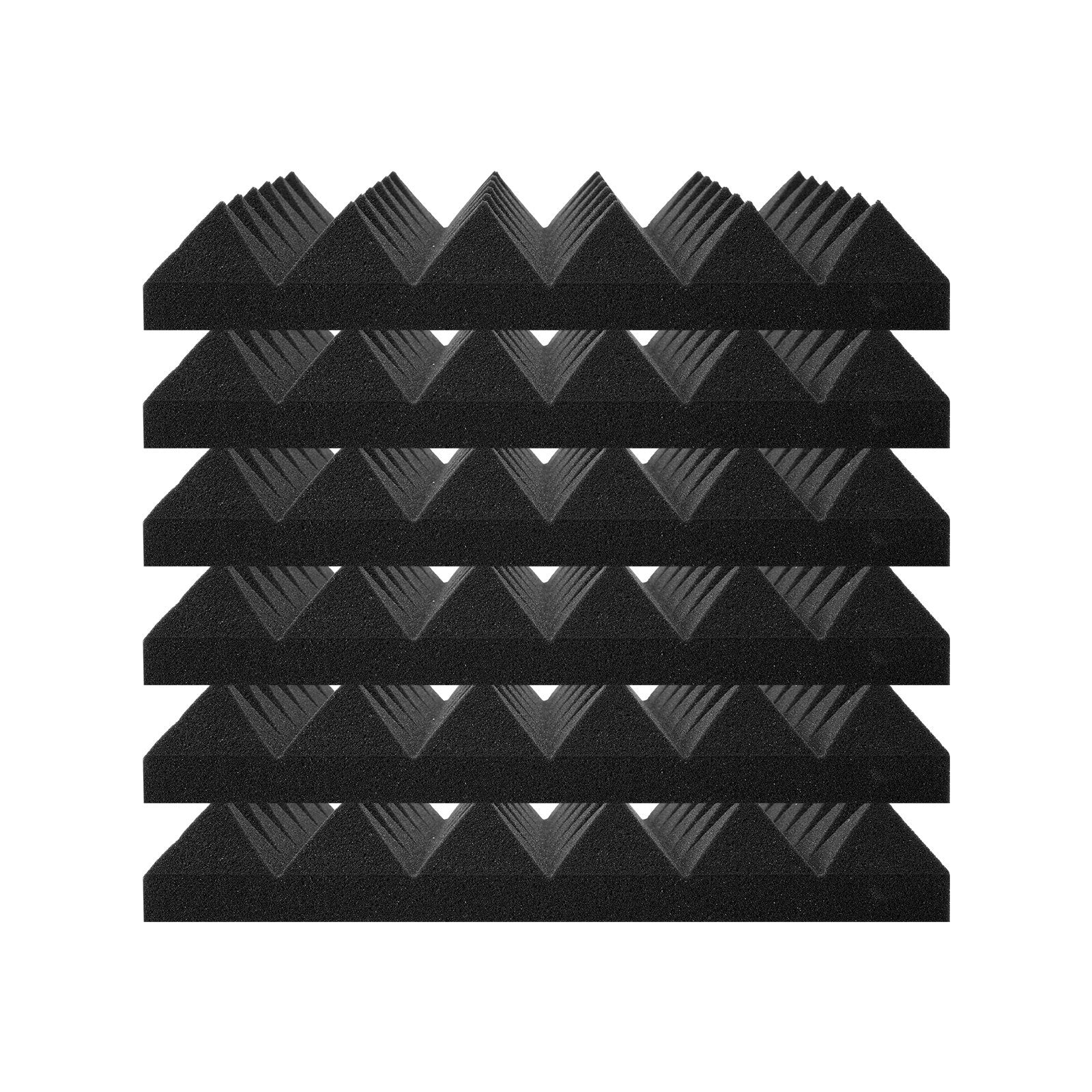 Acoustic Foam Panels | 24-Pack 12x12x2" for Studio Wall & Ceiling