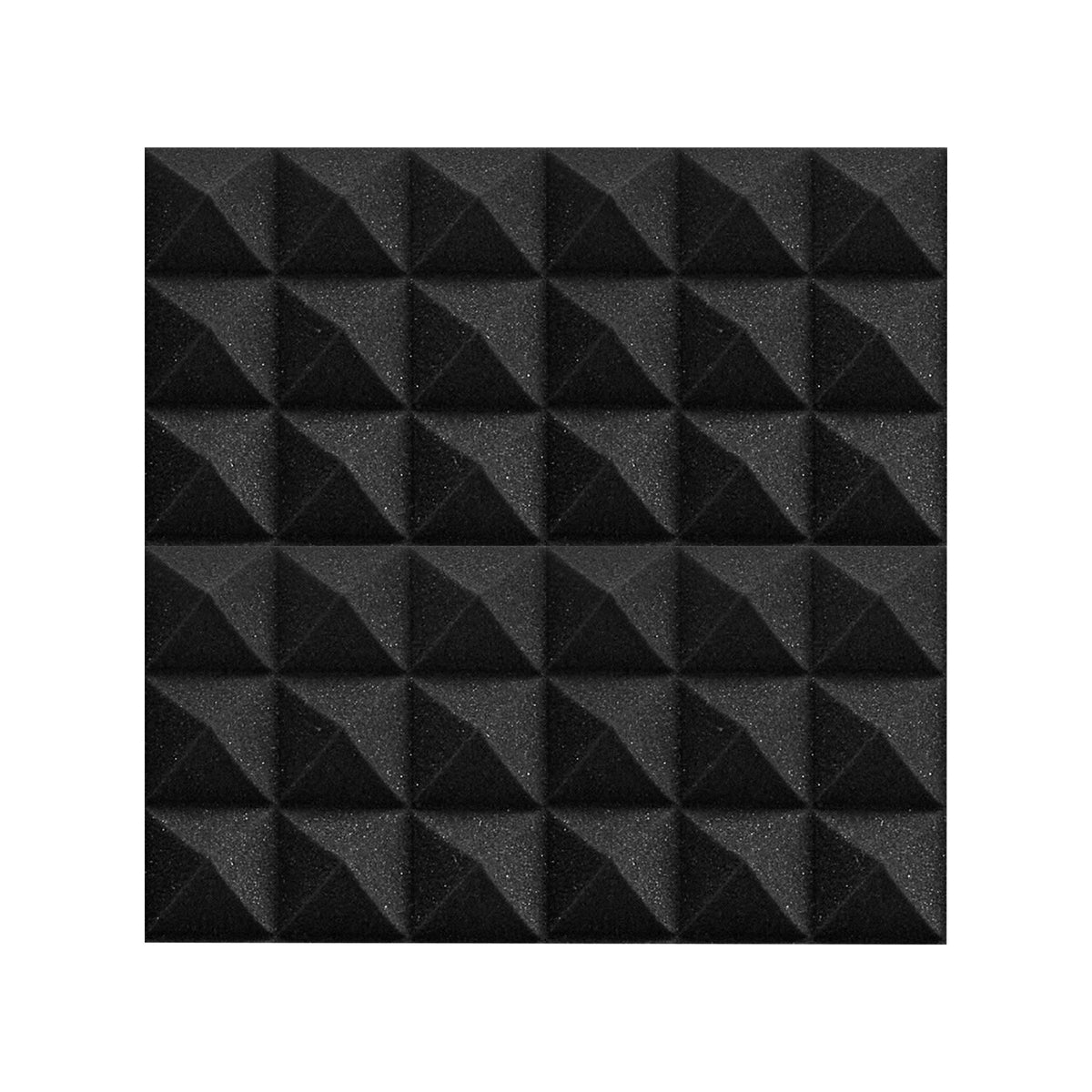 Acoustic Foam Panels | 24-Pack 12x12x2" for Studio Wall & Ceiling