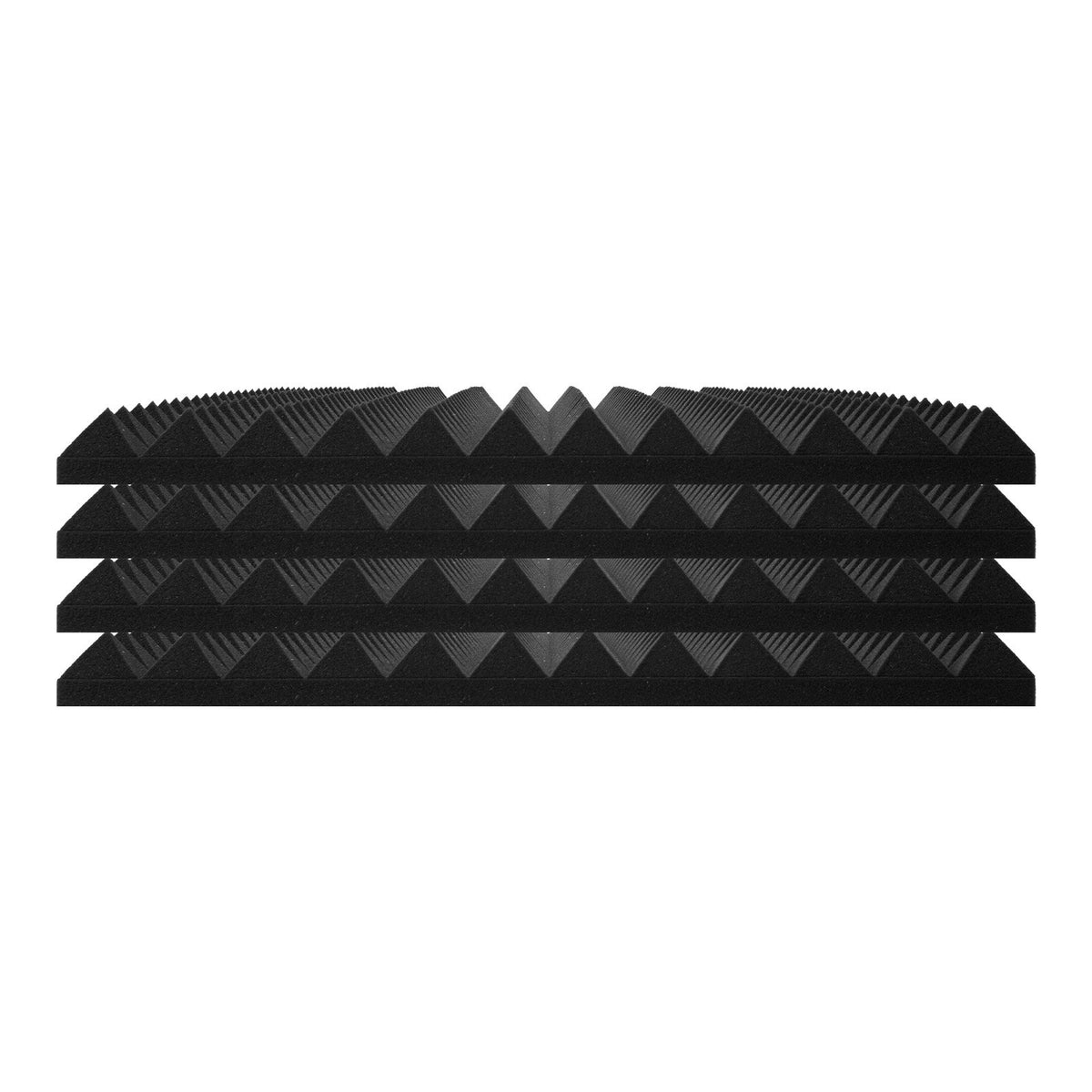 Acoustic Foam Panels 4 Pack | 48" x 24" x 2" | For Soundproofing Walls & Ceilings