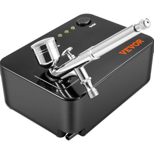 Airbrush Kit | Dual-Action System Compressor for Art & Makeup