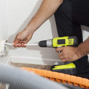 Dryer Vent Cleaner Kit 29 Piece | Nylon Brush Rods & Clamps