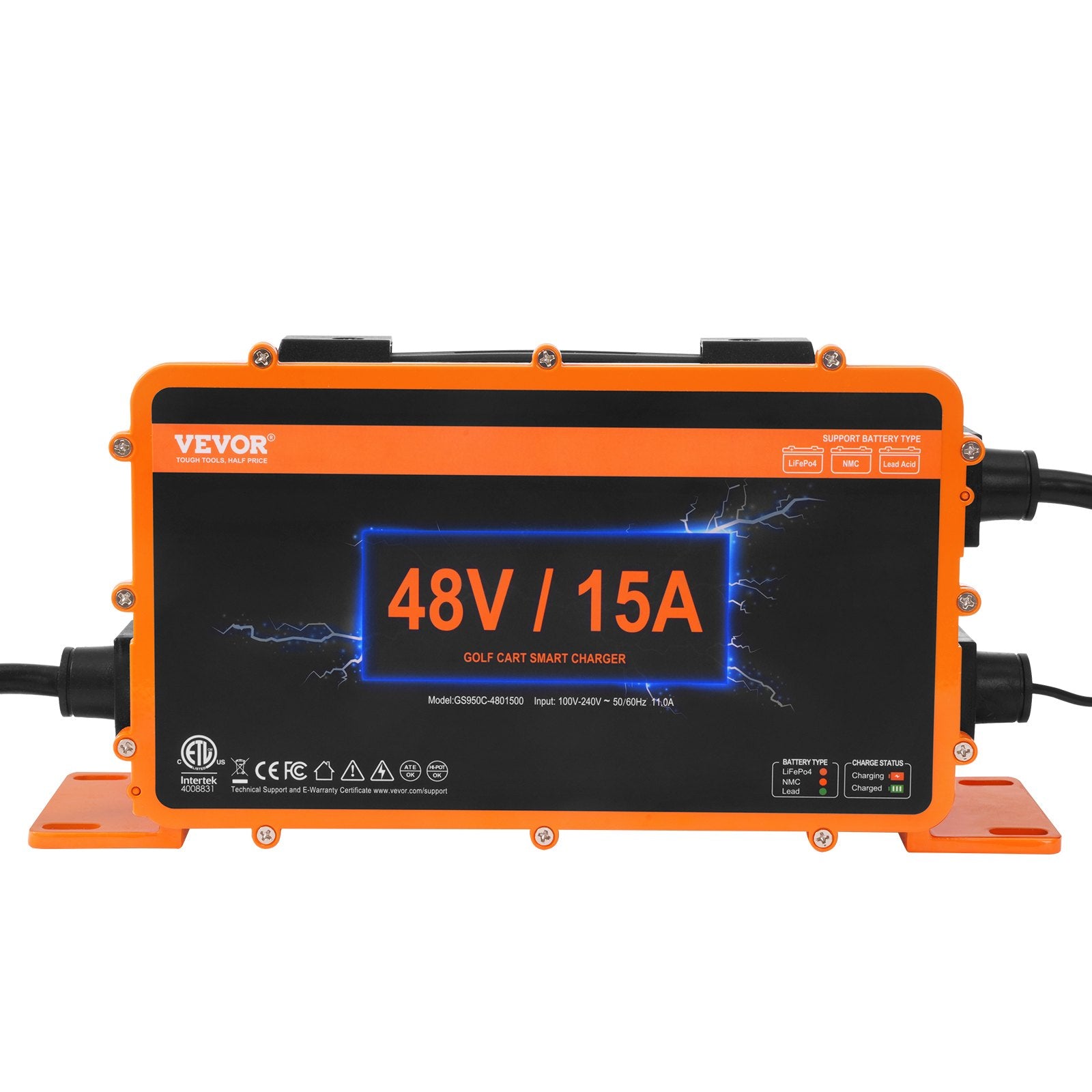 Golf Cart Charger | 15A Smart Battery Charger for Yamaha G29 | IP67