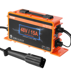 Golf Cart Charger | 15A Smart Battery Charger for Yamaha G29 | IP67