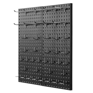 Metal Pegboard Panels | 609x305mm | 2 Wall Organizer Panels