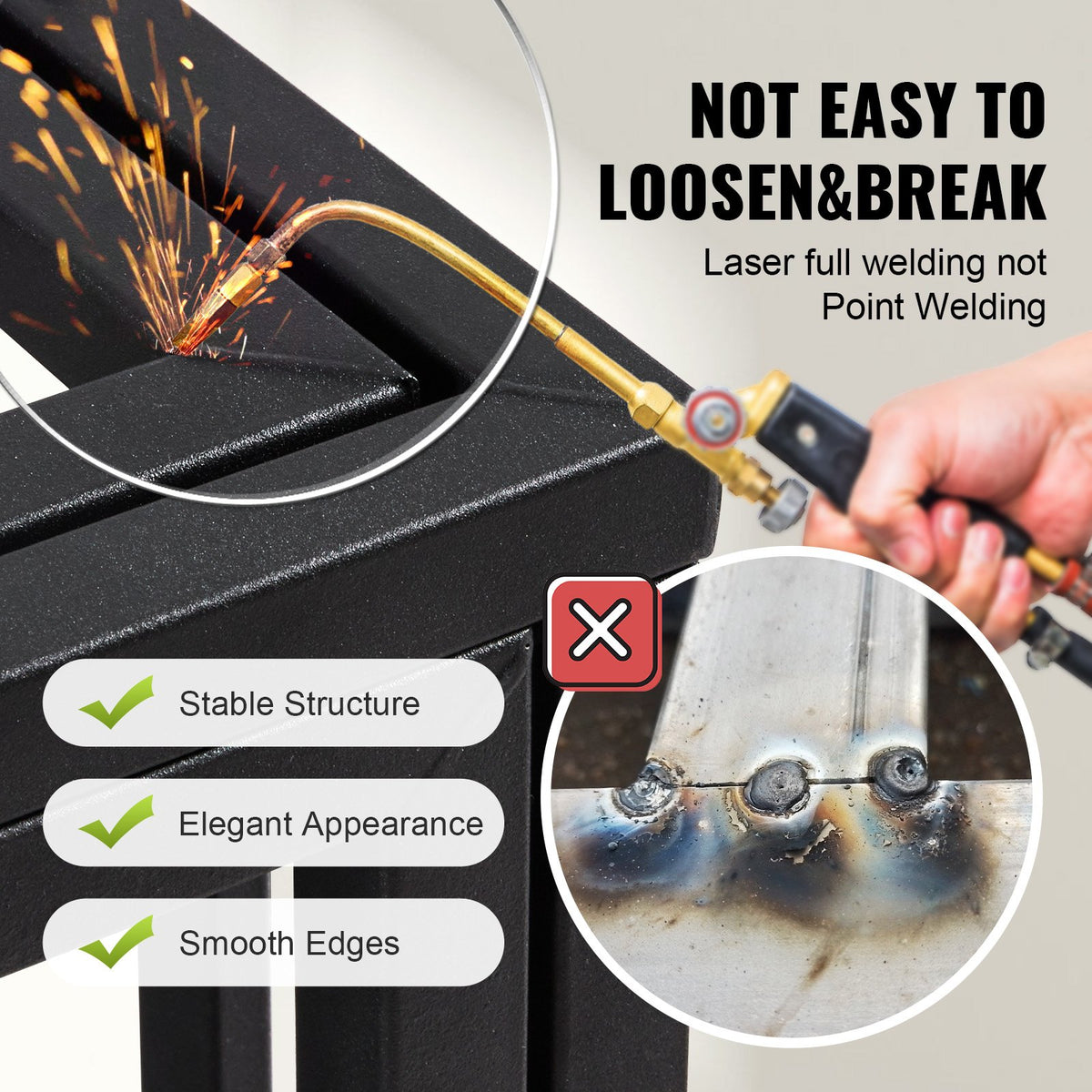 Heavy Duty Dog Crate 47 Inch | Indestructible Steel Kennel with 3 Doors | Lockable Wheels & Removable Tray | For Medium & Large Dogs | Indoor & Outdoor