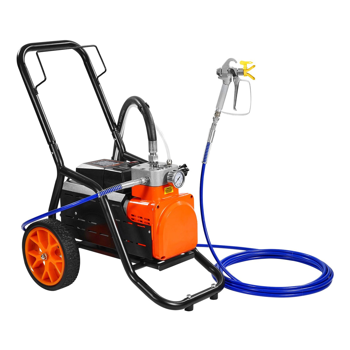 Cart Airless Paint Sprayer | 1700W Diaphragm Electric Sprayer