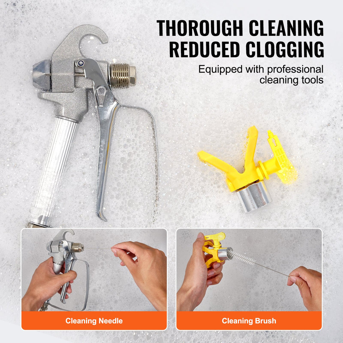 Cart Airless Paint Sprayer | 1700W Diaphragm Electric Sprayer