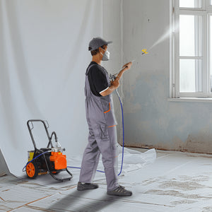 Cart Airless Paint Sprayer | 1700W Diaphragm Electric Sprayer