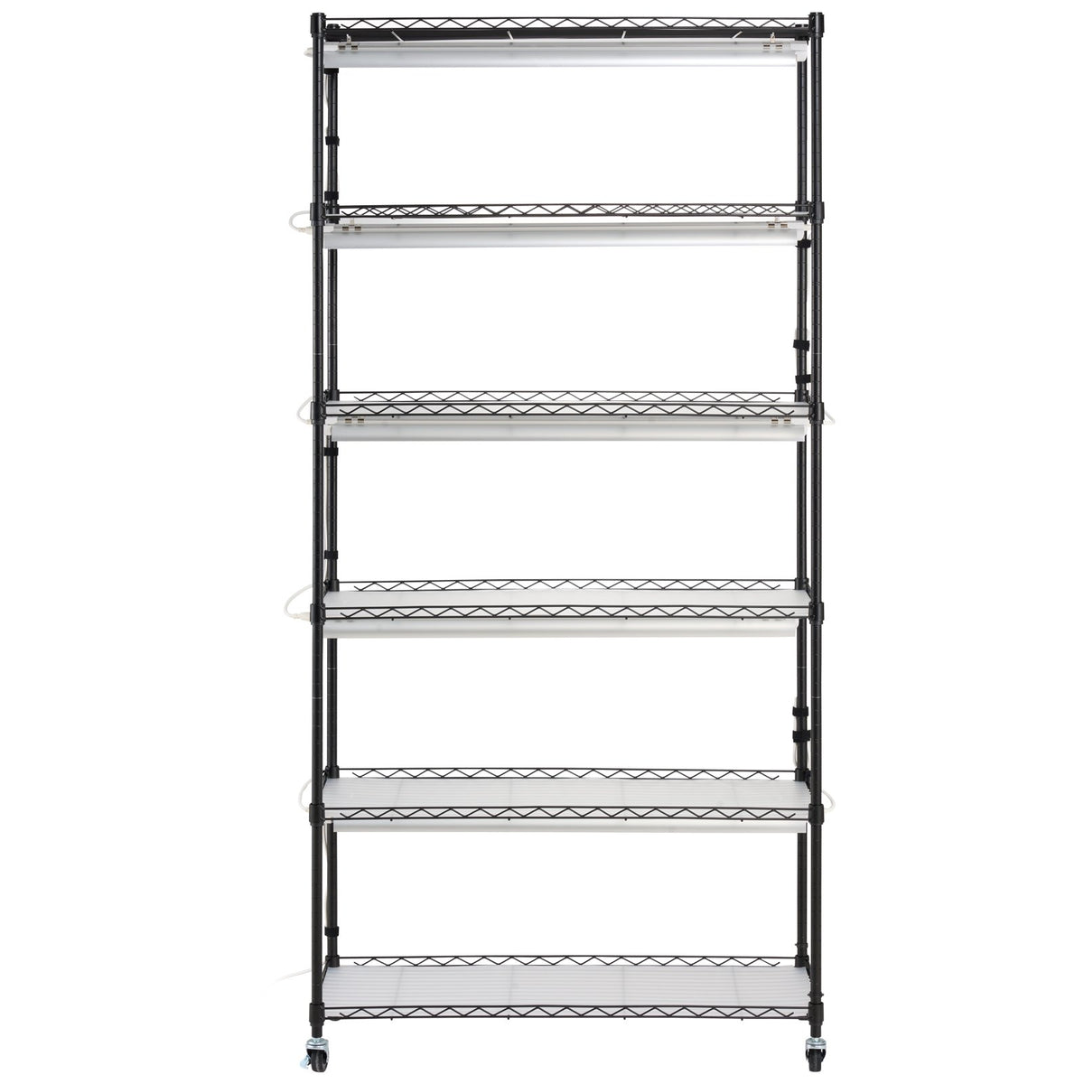 Indoor Plant Stand | 6-Tier Grow Shelf with Lights | 180W | 180cm