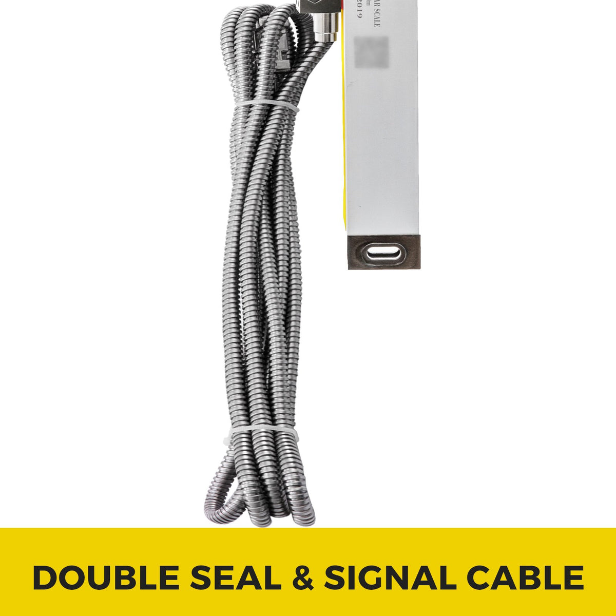 Lathe Linear Scale 150mm | 0.0002" Accuracy Glass Optical Scale | Aluminium Body | For Milling, Drilling & Grinding Machines | Includes Accessories