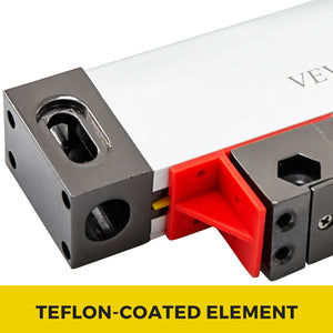 Lathe Linear Scale | 200mm 0.0002" Precision Optical Scale | Aluminum Body with Accessories