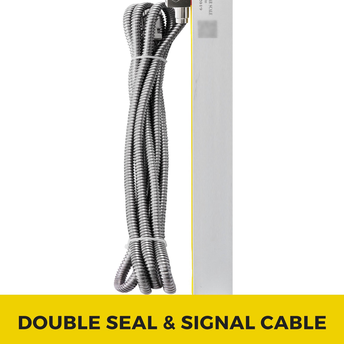 Lathe Linear Scale | 550mm 0.0002" Precision Optical Scale | Aluminum Body with Accessories