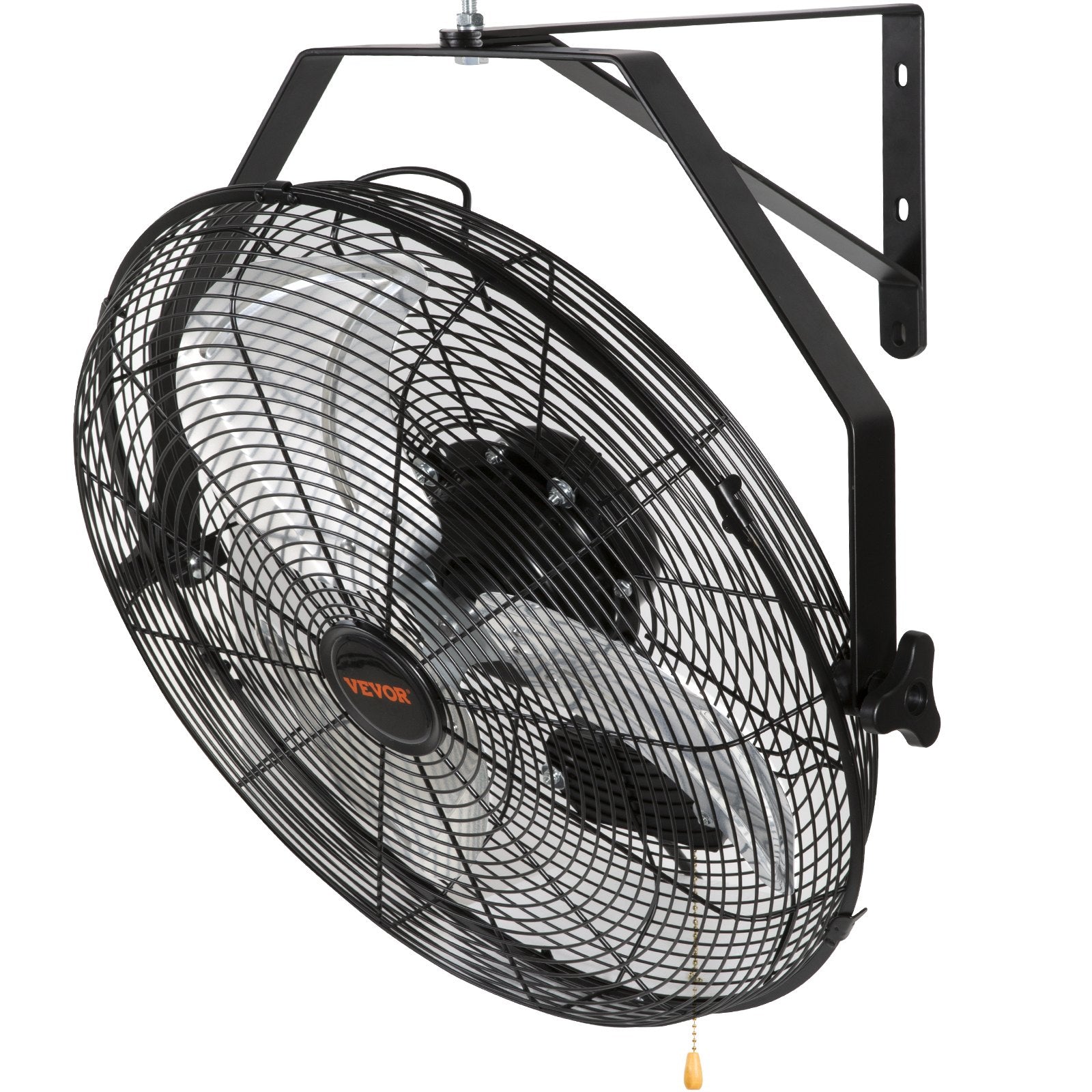 Industrial Wall Fan | 17.6" Waterproof Metal Fan with 3 Speeds