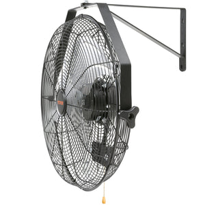 Industrial Wall Fan | 17.6" Waterproof Metal Fan with 3 Speeds
