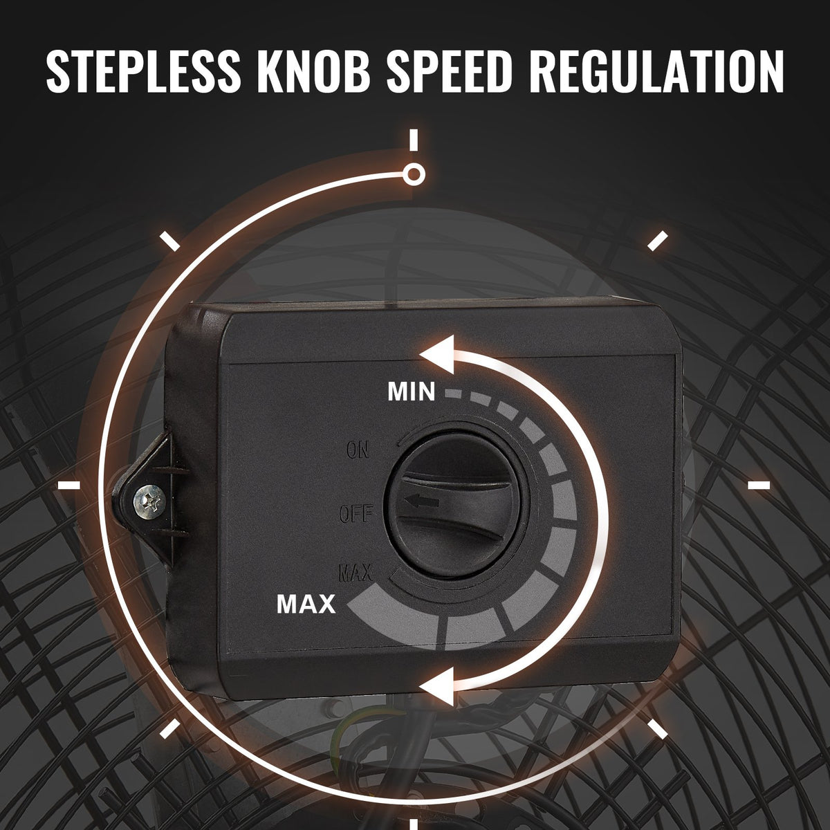 Drum Fan 24" | High Velocity Industrial Fan | 7935 CFM Variable Speed