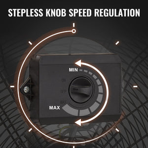 Drum Fan 24" | High Velocity Industrial Fan | 7935 CFM Variable Speed