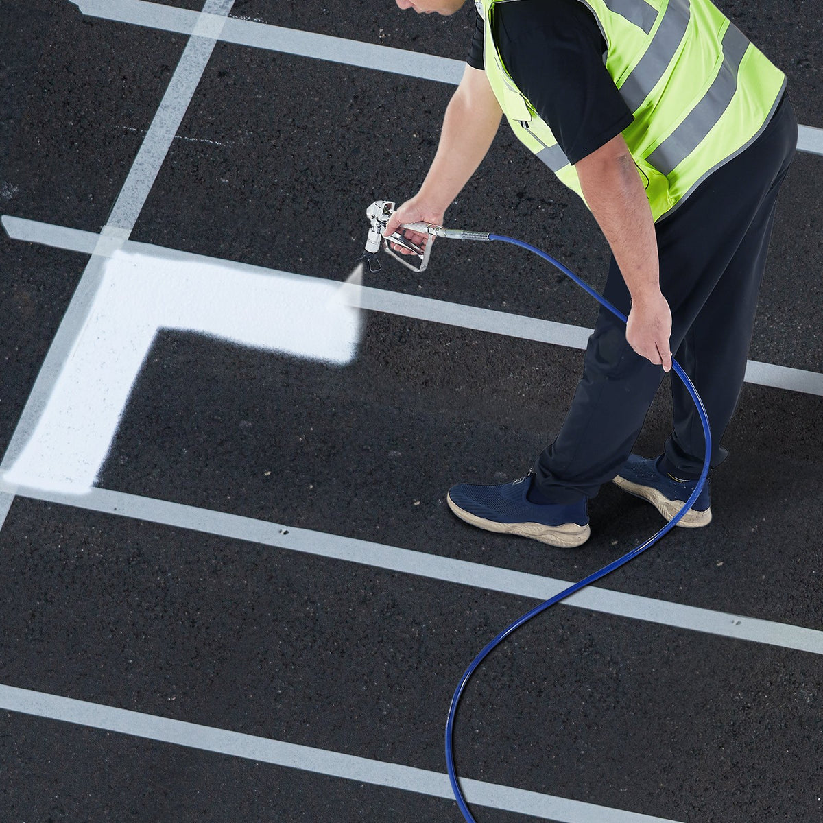 Airless Paint Sprayer Hose | 25ft 1/4" Universal High Pressure Hose