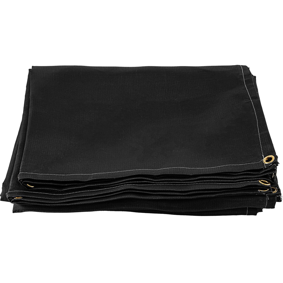 Welding Blanket | 10x10ft Black Fiberglass | Portable Fire Retardant Insulation with Carry Bag