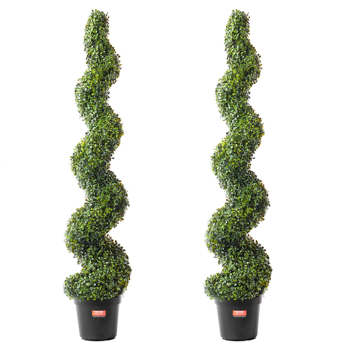 Artificial Boxwood Topiary Tree | 2 Pack 152cm Faux UV-Resistant | Indoor/Outdoor