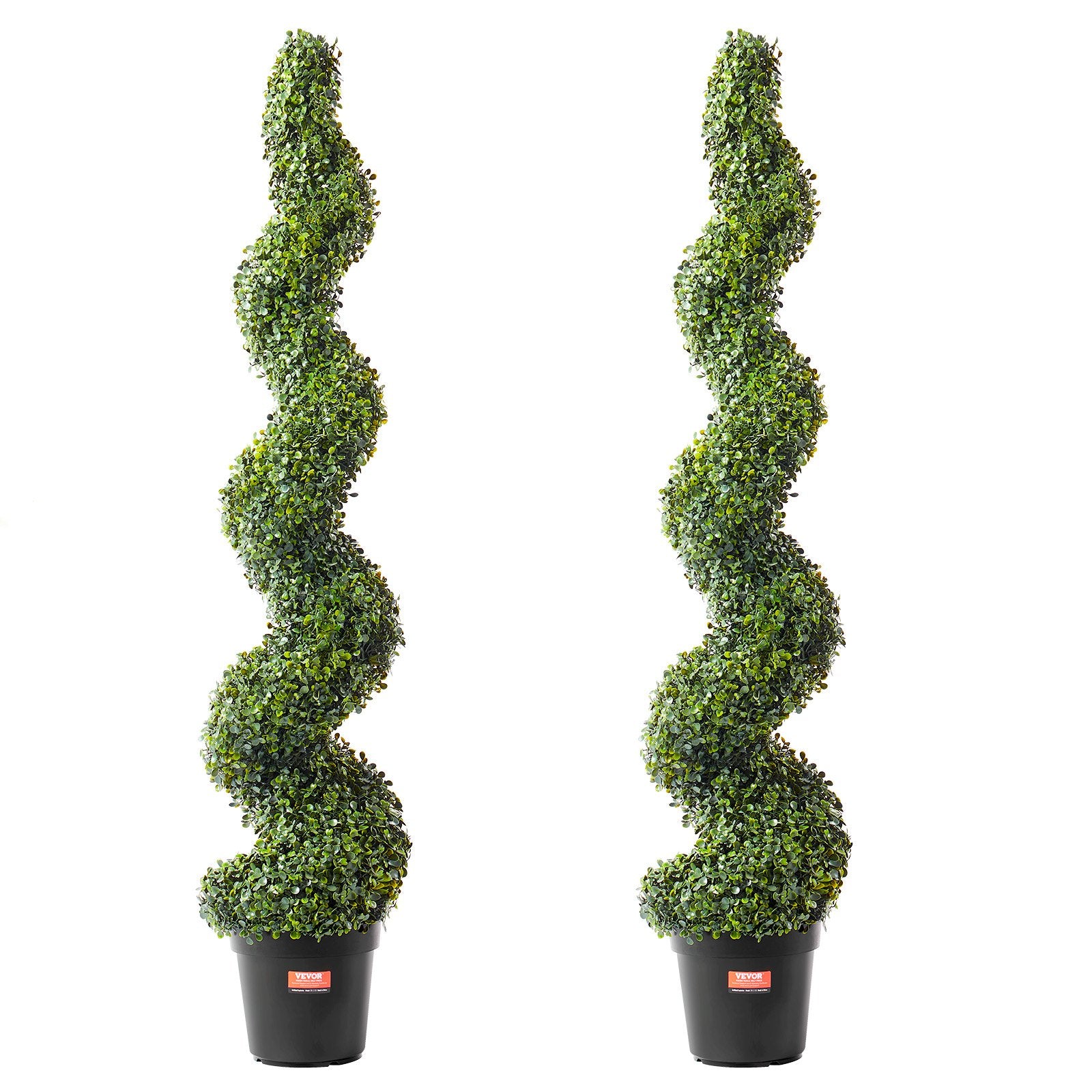 Artificial Boxwood Topiary Tree | 2 Pack 152cm Faux UV-Resistant | Indoor/Outdoor