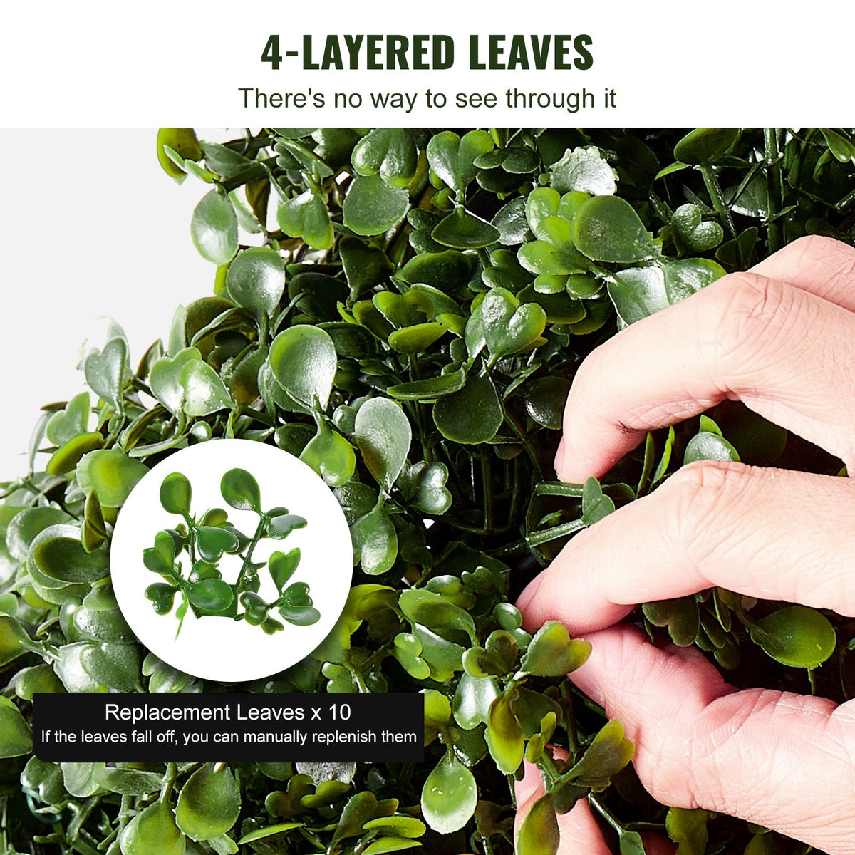 Artificial Boxwood Topiary Tree | 2 Pack 152cm Faux UV-Resistant | Indoor/Outdoor