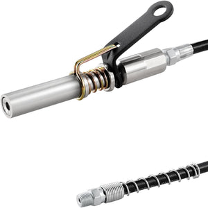 Grease Gun Coupler | 2-Pack High Pressure Quick Release | 10,000 PSI