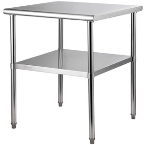 Work Prep Table | 30x30x36" Stainless Steel Commercial Kitchen Table