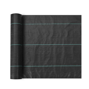 Weed Barrier Landscape Fabric 4x300FT | Heavy Duty 3.2oz Woven Geotextile | High Permeability Garden Weed Mat for Driveways & Landscaping