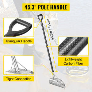 Metal Detector Sand Scoop | Detecting Scoop with Carbon Fibre Handle