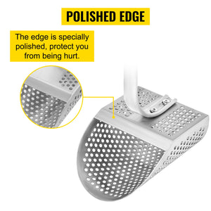 Metal Detector Scoop | Stainless Steel Sand Scoop with Handle
