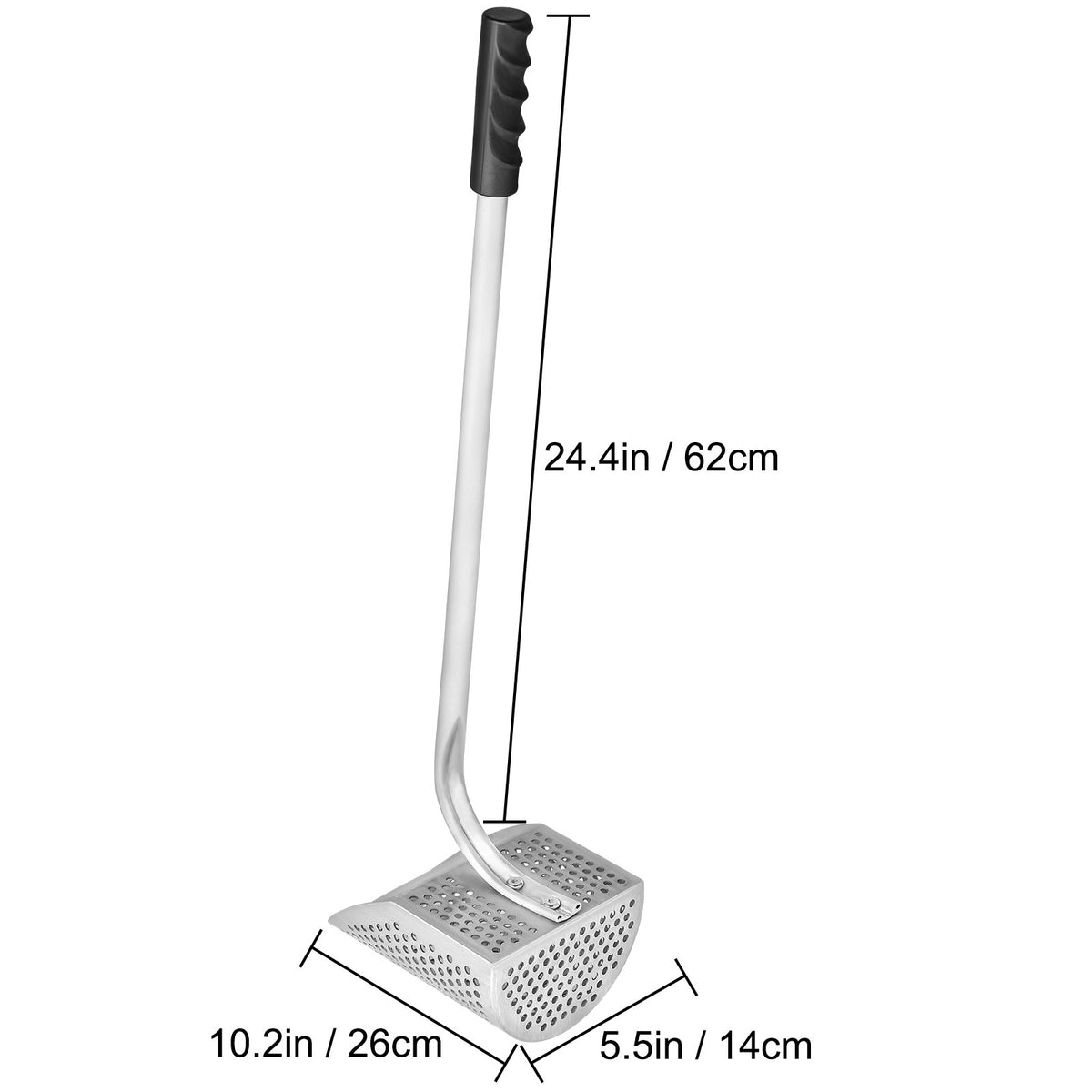 Metal Detector Scoop | Stainless Steel Sand Scoop with Handle