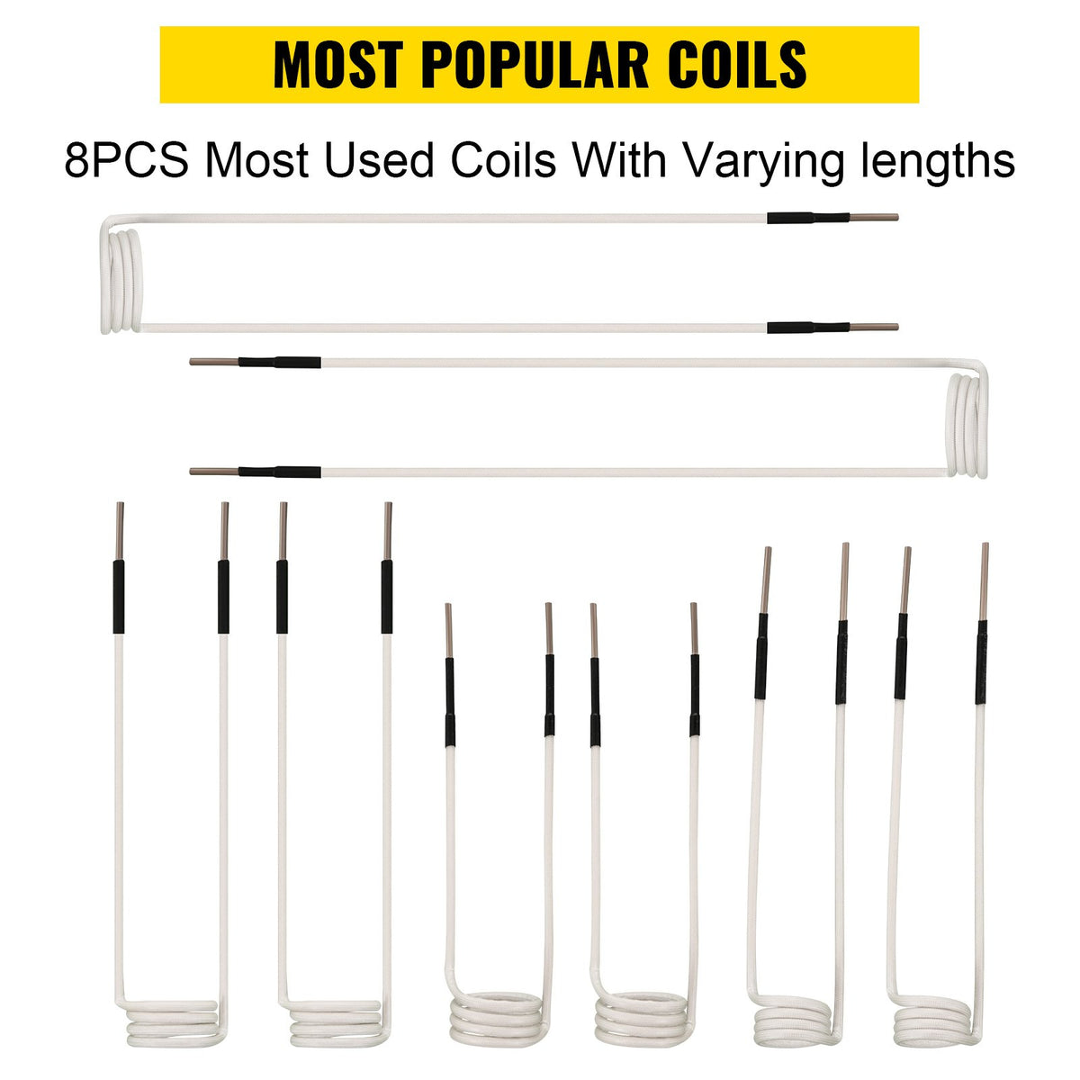 Induction Heater Coil Kit | 8PCS Coils for Rusty Bolt Removal