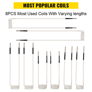 Induction Heater Coil Kit | 8PCS Coils for Rusty Bolt Removal