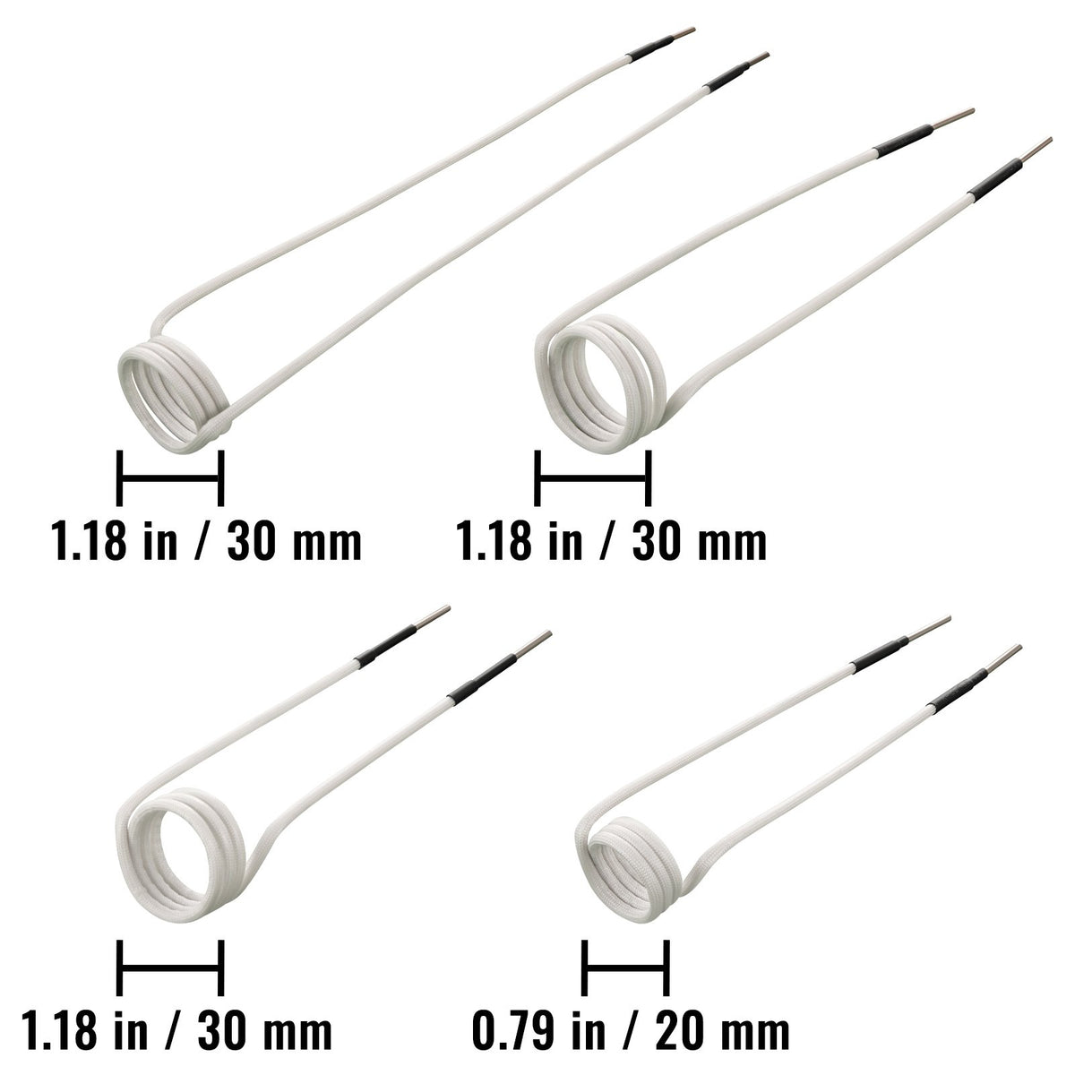 Induction Heater Coil Kit | 8PCS Coils for Rusty Bolt Removal