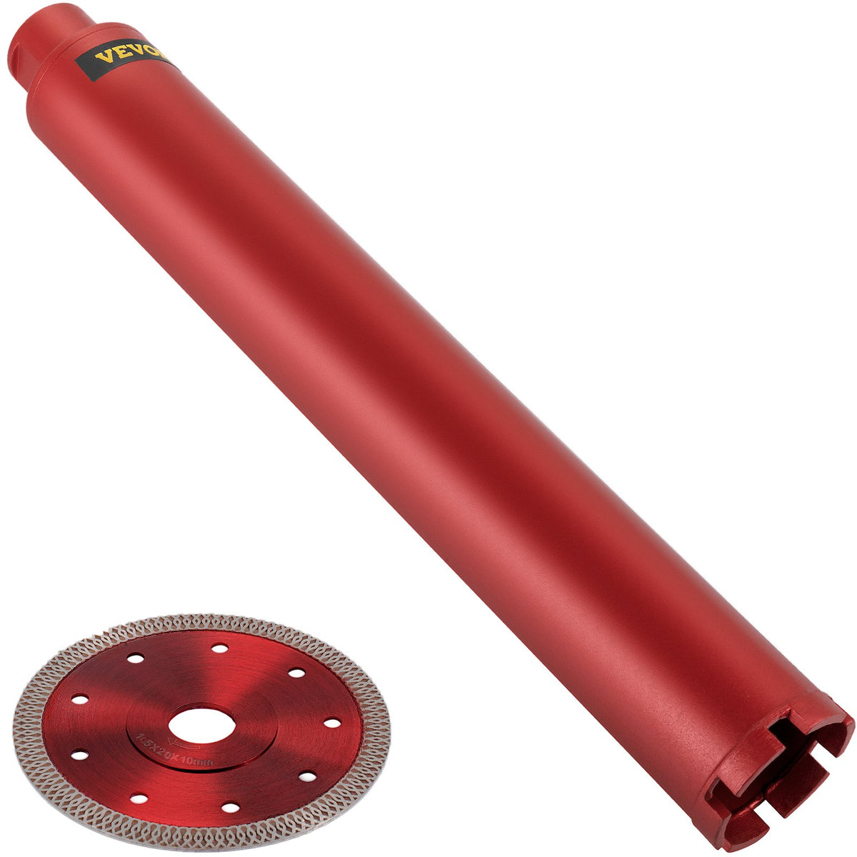 Dry Diamond Core Drill Bit 2.5" (63mm) | Masonry Hole Cutter for Concrete & Brick