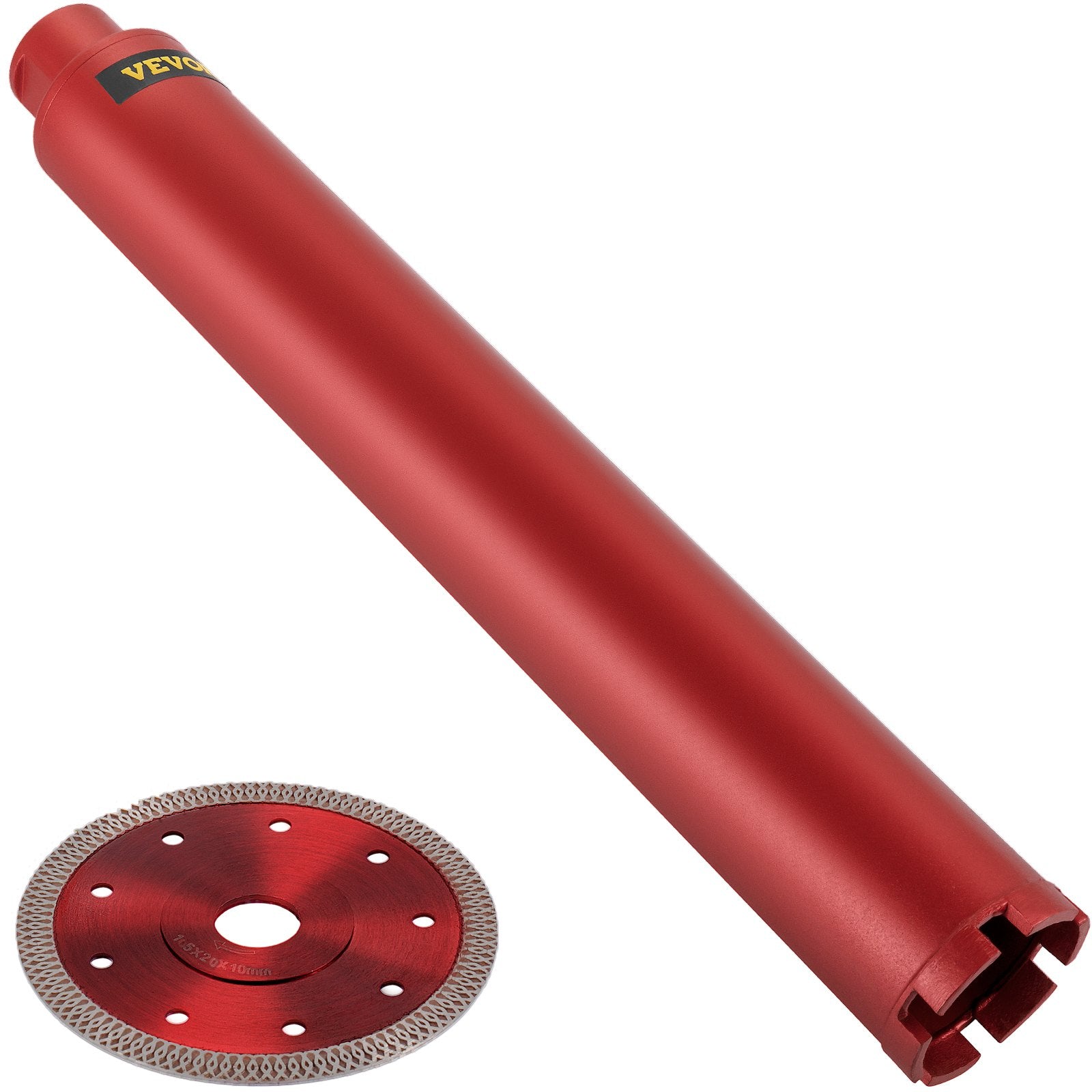 Dry Diamond Core Drill Bit 2.5" (63mm) | Masonry Hole Cutter for Concrete & Brick