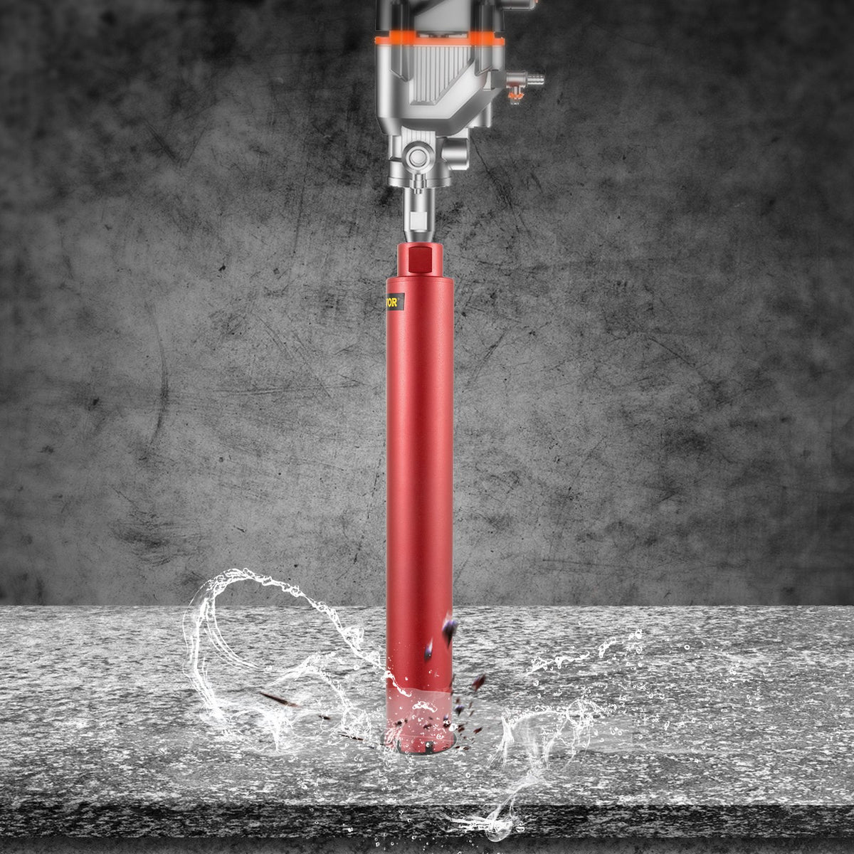 Dry Diamond Core Drill Bit 2.5" (63mm) | Masonry Hole Cutter for Concrete & Brick