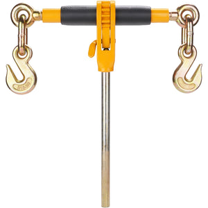 Ratchet Chain Binder Set 4 Pack | 0.9-1.27cm with G80 Hooks | 5443kg WLL | Anti-Skid Handle