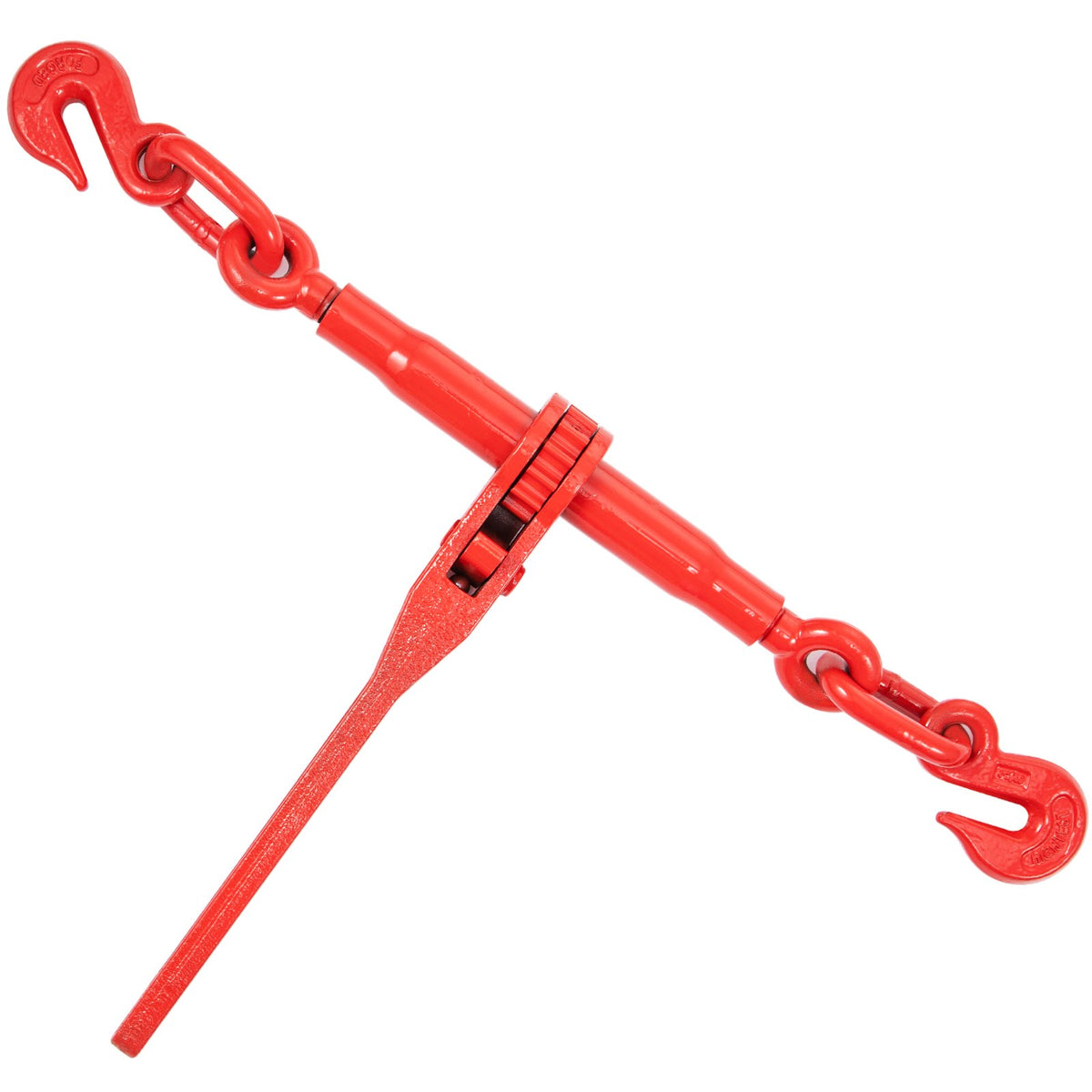 Chain Load Binder Kit 8mm | 3 Ton WLL | Includes 4 Ratchet Binders + 4 Grade 80 Chains (6.4m)