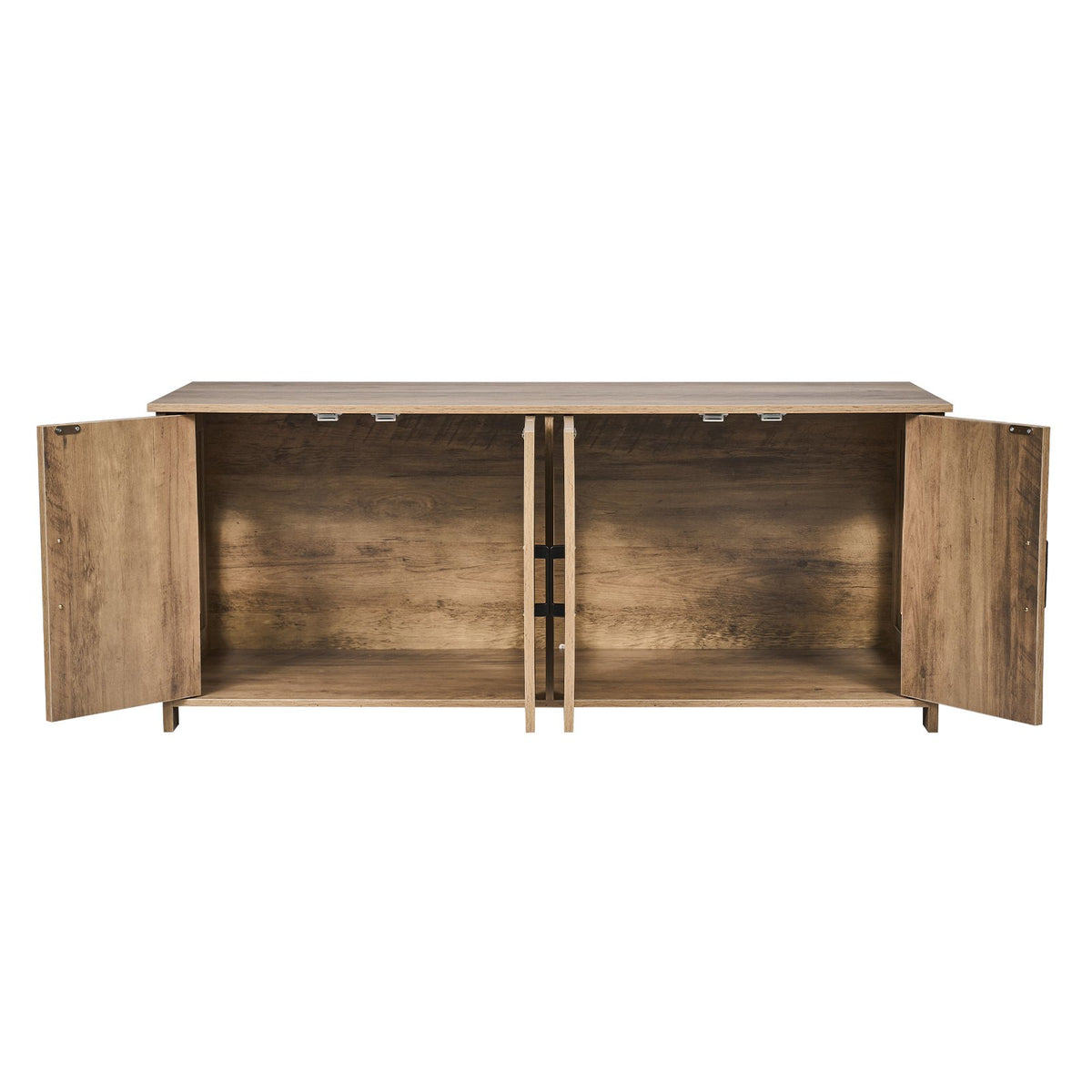 Cat Litter Box Enclosure | 2-Room Wooden Hidden Furniture | Greige