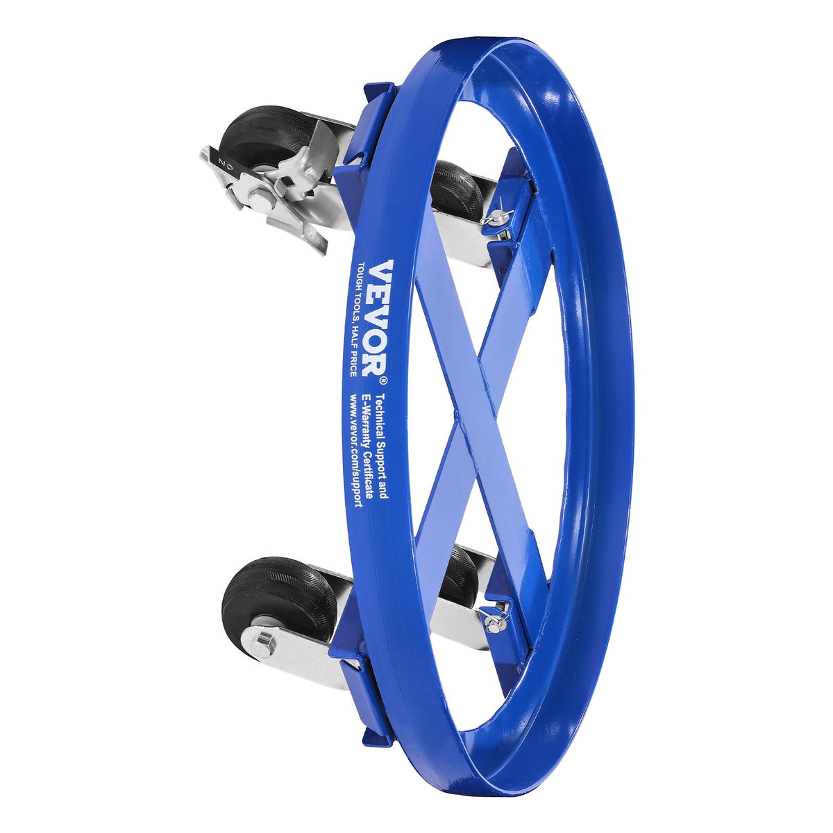 Drum Dolly | 55 Gallon Barrel Dolly Cart with 2000lb Capacity & 4 Caster Wheels