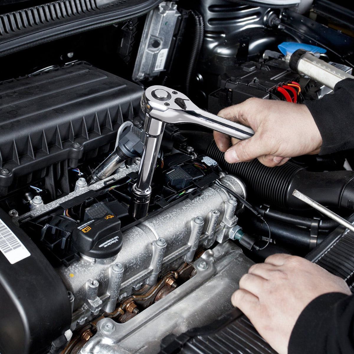 Mechanics Tool & Socket Set | 145-Piece SAE & Metric | 1/4" & 3/8" Drive with Organizer