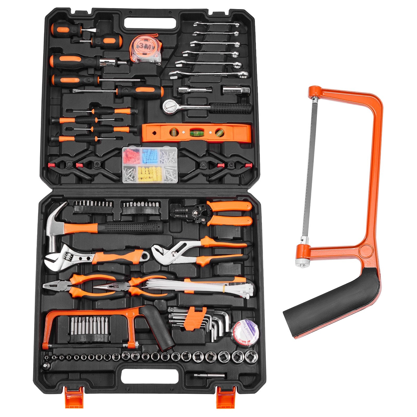 Tool Kit | 216-Piece General Household Hand Tools with Case