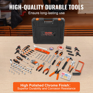 Tool Kit | 216-Piece General Household Hand Tools with Case
