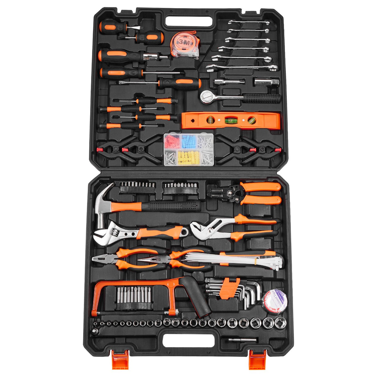 Tool Kit | 216-Piece General Household Hand Tools with Case