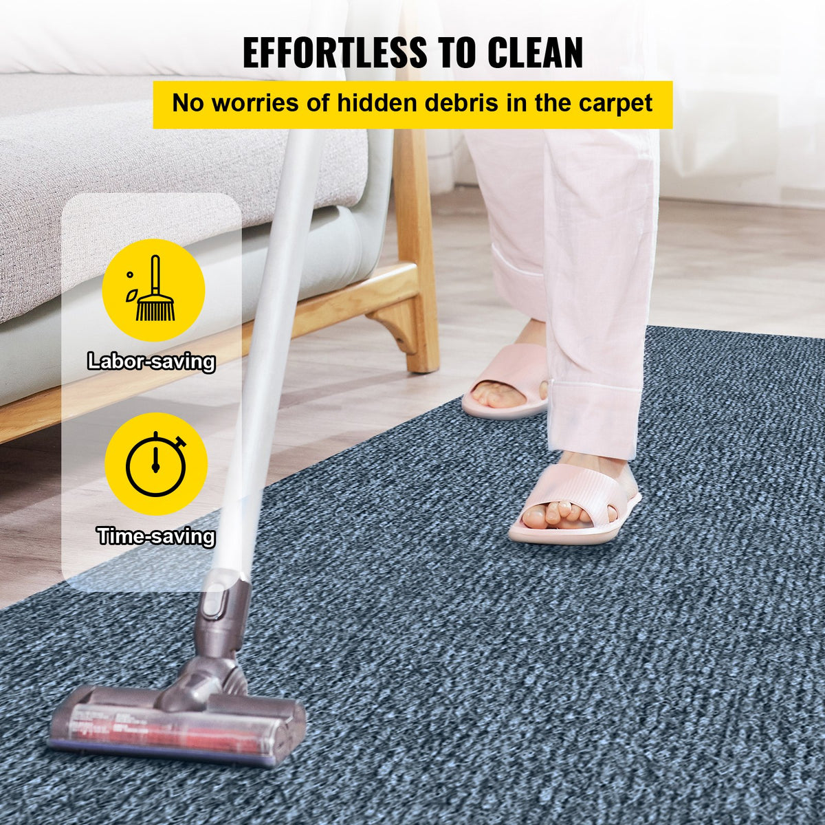 Marine Carpet 6x13FT | Cut Pile Boat & Patio Deck Carpet | Grey | 1.8x4m
