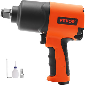 Air Impact Wrench 3/4" Drive | 1870 ft-lbs Torque | Heavy Duty Composite Pneumatic Gun for Auto Repairs